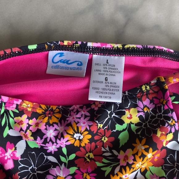 California Waves for Macys Strappy Side Bikini Bottom - Picture 6 of 7